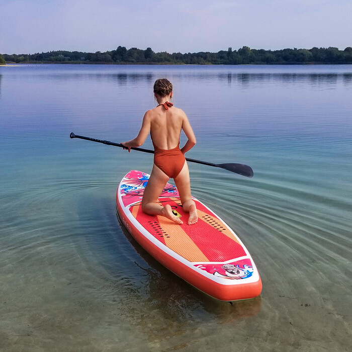 Nafukovací Surfing Paddle Board 11'6,Sup Koi Pomerančový