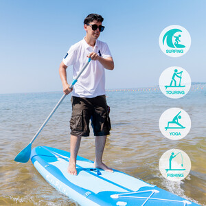 Nafukovací Surfing Paddle Board 11' – Modrá